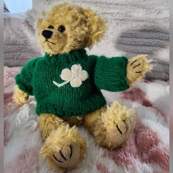 1993 Beanie Babies jointed Blarney Ty St. Patrick's day edition! - Picture 2 of 5